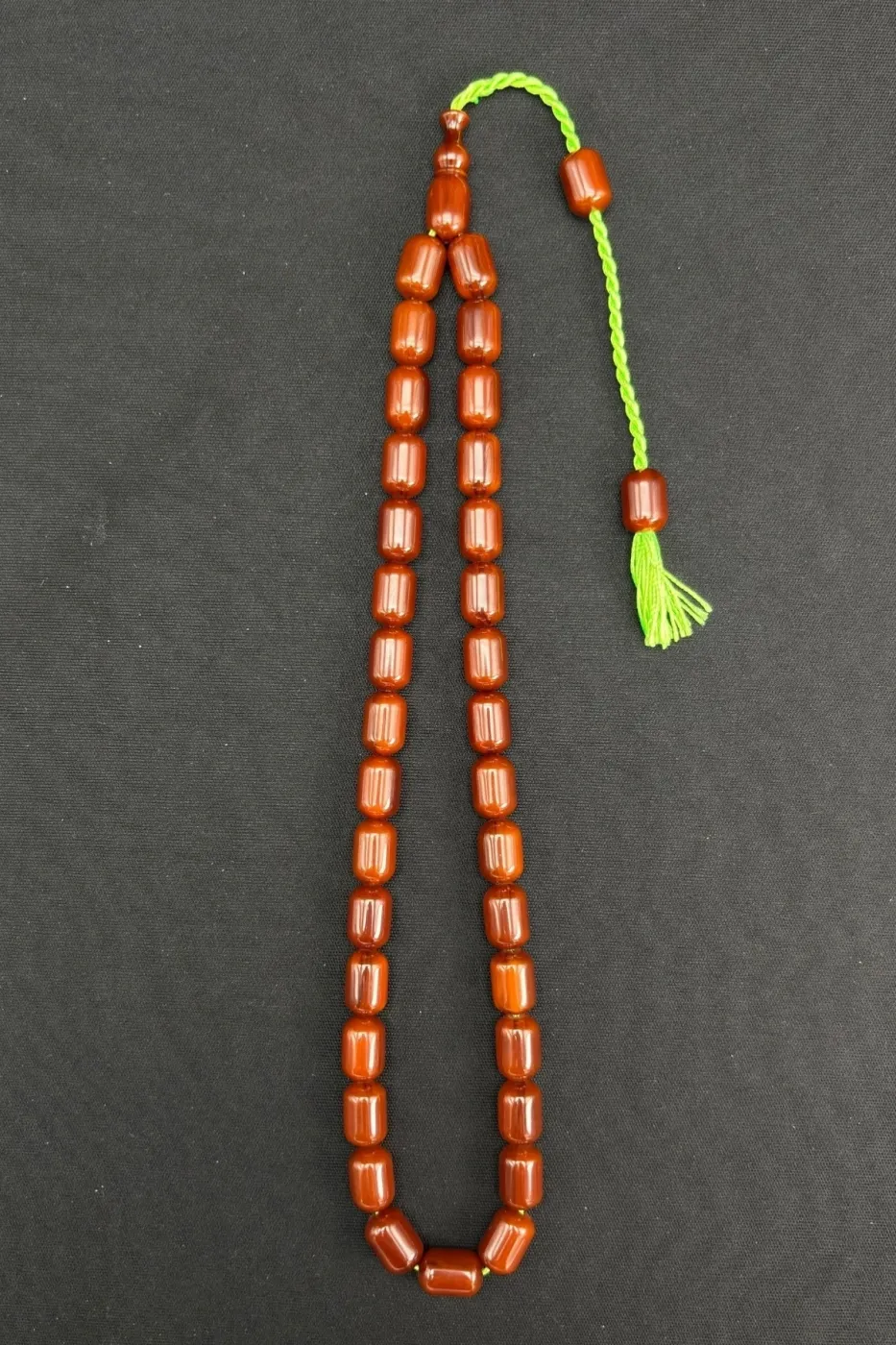Dik Hareli Bakalit 9 x 14 Sıkma Tespih