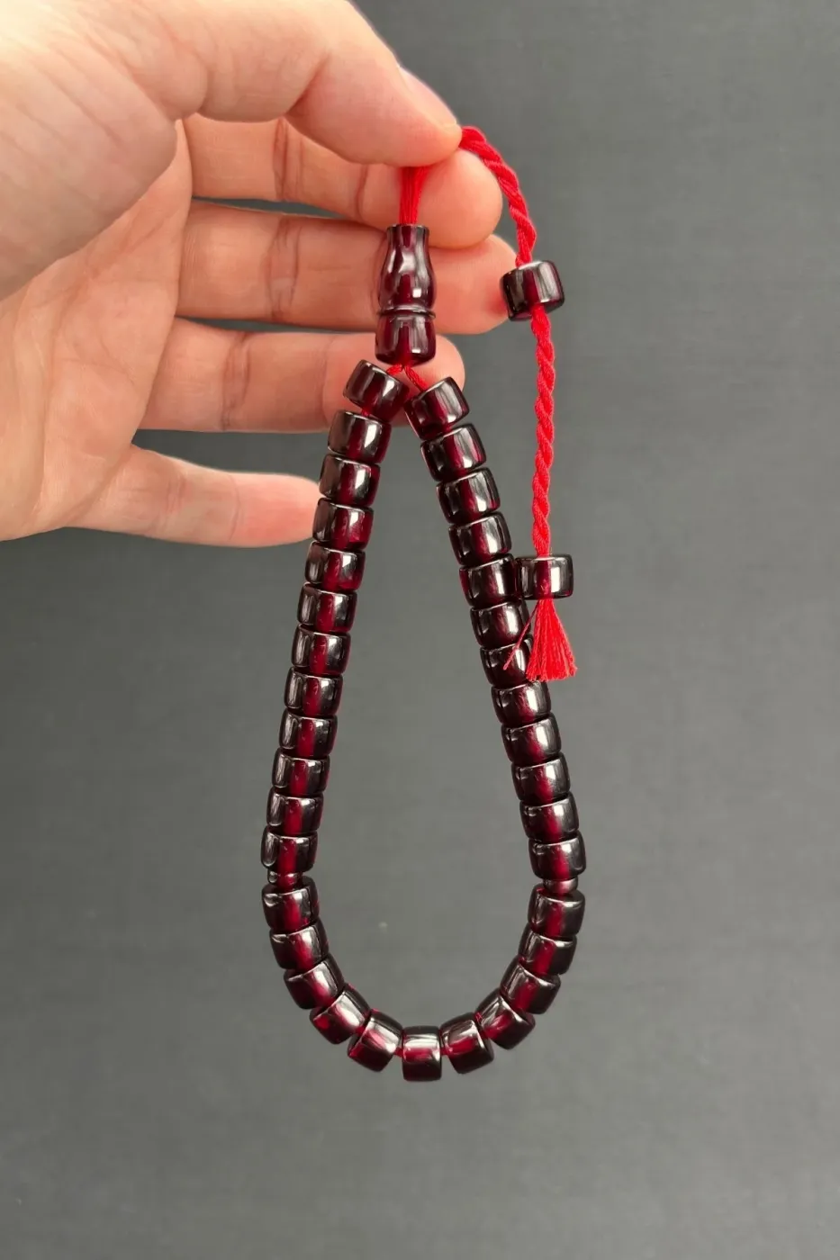 Teker Kesim 7.5 x 10.5 Bilek Boy Ateş Tespih