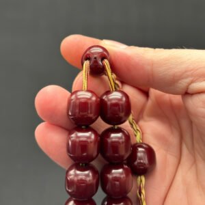 Özel Döküm Kelle Boy 15 x 16 Sıkma Tespih - Görsel 6