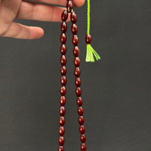 Özel Döküm 7 x 12 Kolye Dizayn Sıkma Tesbih - Görsel 2