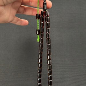 Kırmızı Şeffaf Kapsül Kesim 9 x 11 Ateş Tespih - Görsel 2