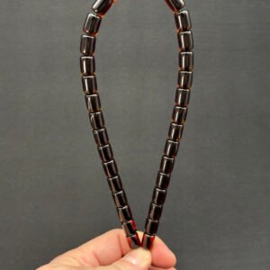 Kırmızı Şeffaf Kapsül Kesim 9 x 11 Ateş Tespih - Görsel 5