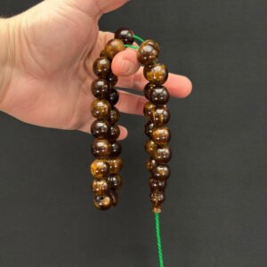 Çekoslavak 15mm Küre Kesim Sıkma Tespih - Görsel 2