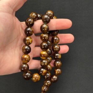 Çekoslavak 15mm Küre Kesim Sıkma Tespih - Görsel 4