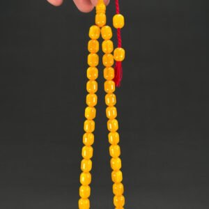 Kapsül 9 x 11 Hareli Bakalit Sıkma Tespih - Görsel 2