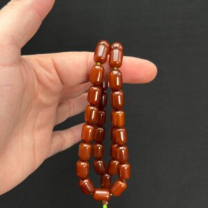 Dik Hareli Bakalit 9 x 14 Sıkma Tespih - Görsel 2