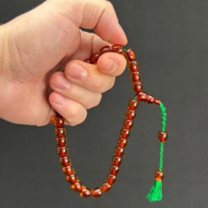 Teker Kesim 9 x 8 Bilek Boy Ateş Tespih - Görsel 2
