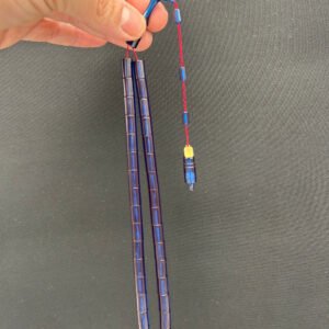 Deniz Ergen Atolyesi İmzalı Ateş Mor Kesme 11 x 7 Tespih - Görsel 4