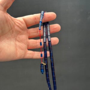 Deniz Ergen Atolyesi İmzalı Ateş Mor Kesme 11 x 7 Tespih - Görsel 5