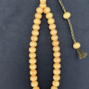 Bürokrat Boy 9 x 11 Beyaz Hamur Teker Kesim Sıkma Tespih - Görsel 8